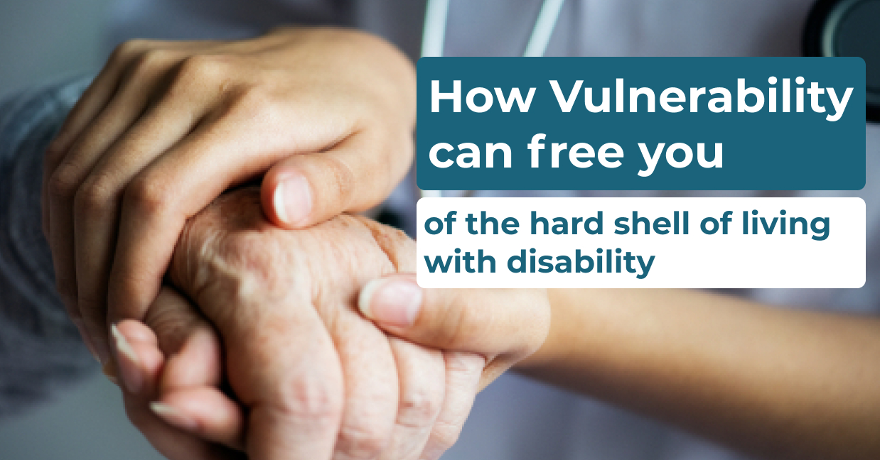 How vulnerability can free you of the hard shell of living with ...